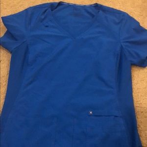 Cherokee flex scrub top